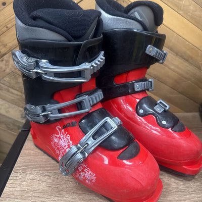 Salomon - SPK Red Ski Boots for Youth - MSRP compared $199: Red-unisex-23.5