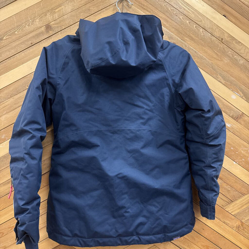 Patagonia - Snowbelle Jacket - MSRP $279: navy-children-XL