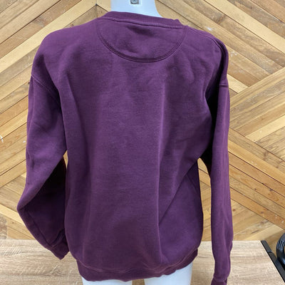 Eddie Bauer - Men's Crewneck Fleece Sweater - MSRP comp $55: Violet-men-MD