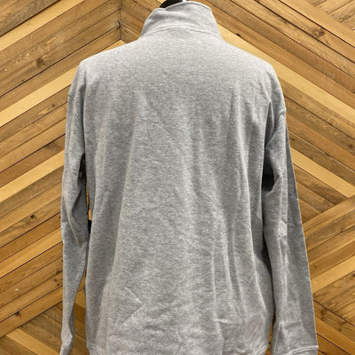 22Fresh - Men's Rainmaker Long Sleeves 1/4 Zip - MSRP $45: Grey-men-LG