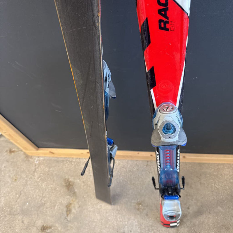 Atomic Race 6 Downill skis with axium bindings: red --150