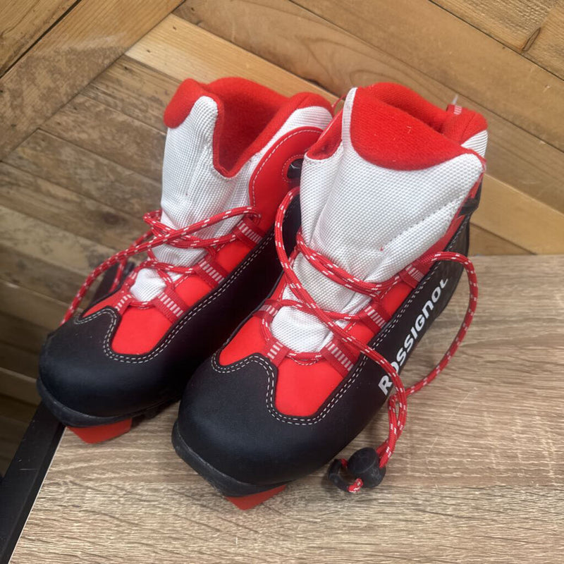 Rossignol - X1 Jr NNN Cross Country Ski Boots - MSRP $119: Black Red -children-34