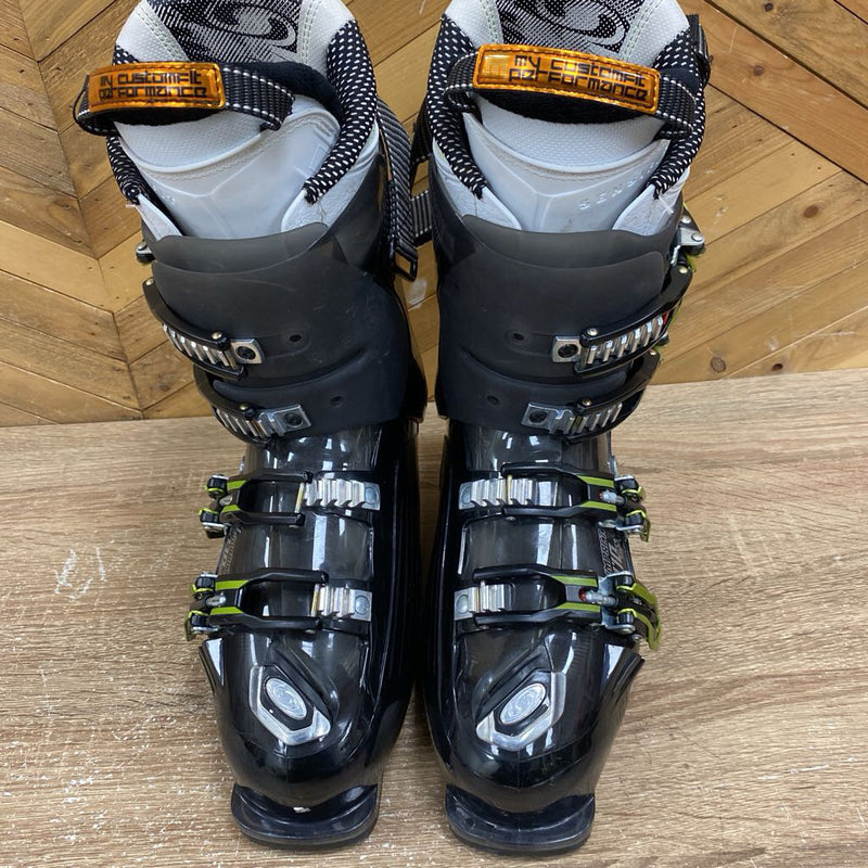 Salomon - Impact 110 CS Energyzed Downhill Ski Boots - MSRP $525: Black/Green-unisex-26