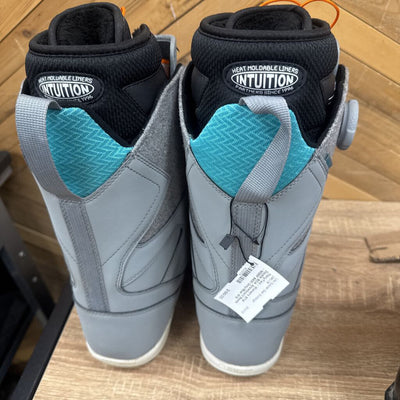 ThirtyTwo - Women's STW Double BOA Snowboard Boots - MSRP $400: Grey/Blue-women-W10
