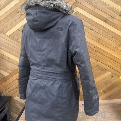 The North Face - Womens' HyVent Mauna Kea Parka Down Jacket - MSRP $420: Grey-women-LG