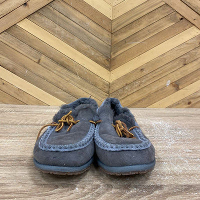 Manitobah Mukluks- hard sole moccasin- MSRP $110 : Gray-women-9