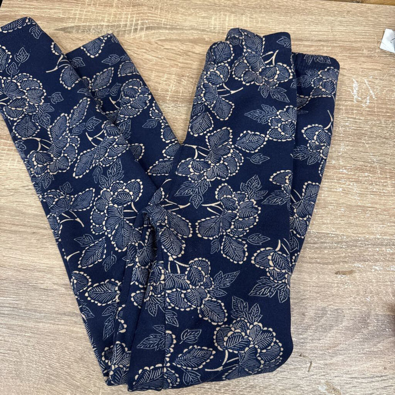 Just Cozy- Fleece lined leggings: Navy -women-XS/SM