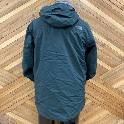 The North Face- men's 3-1 winter jacket- MSRP compared $340 : Green/Gray-men-Medium