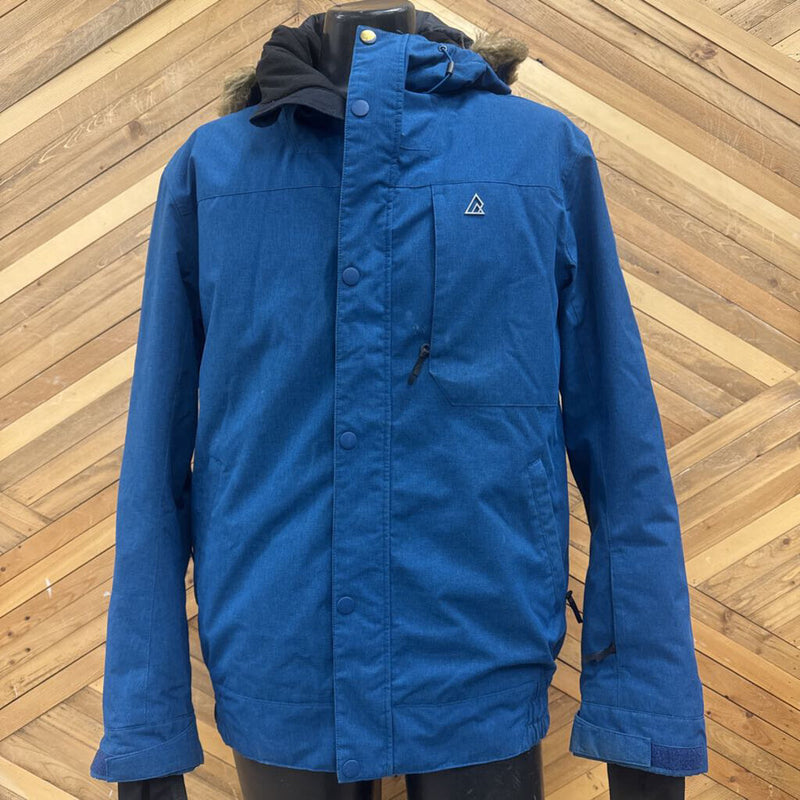 Ripzone - Insulated Winter Jacket - MSRP compare $140 : blue-unisex-LG