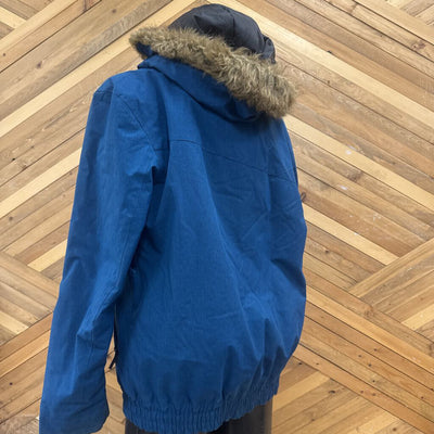 Ripzone - Insulated Winter Jacket - MSRP compare $140 : blue-unisex-LG