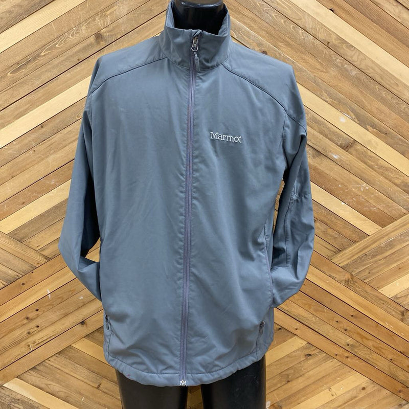 Marmot - Softshell spring Jacket - MSRP $140: Grey-men-LG