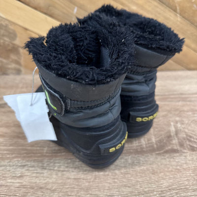 Sorel Winter Boots: black-children-5