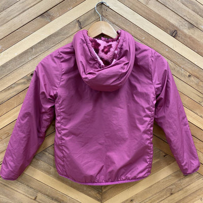 Helly Hansen - Kids Fleece-Lined Reversible Jacket - MSRP $110: Pink Leopard Print-children-