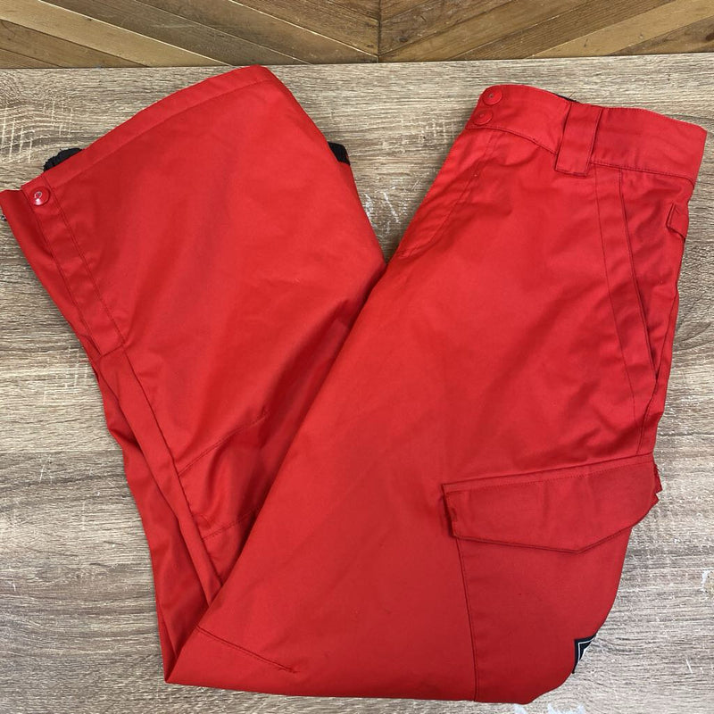 DC - Kids Lightly Insulated Ski Pants - MSRP $160: red-children-LG