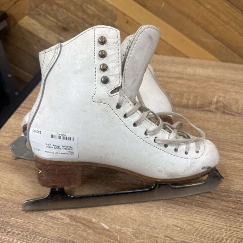 Jackson- figure skate freestyle : White -children-4.5y