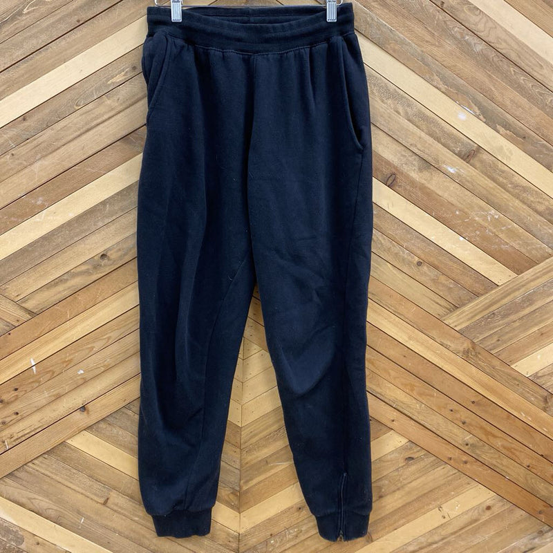 Threadfast Apparel- Black Joggers : black-women-SM