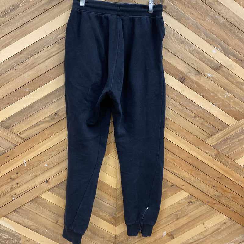 Threadfast Apparel- Black Joggers : black-women-SM