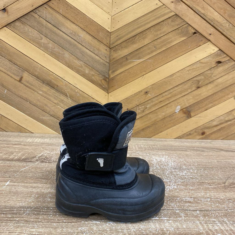 Stonz - Toddler winter Boots - MSRP $55: Black/Grey-children-7T