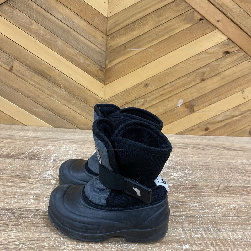 Stonz - Toddler winter Boots - MSRP $55: Black/Grey-children-7T