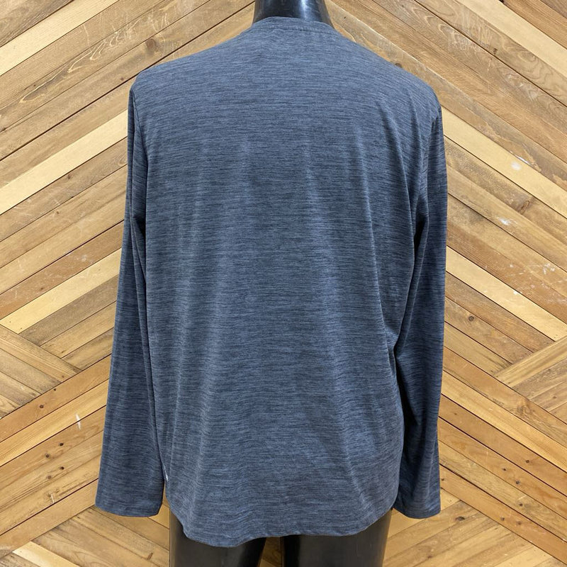 Eddie Bauer - Longsleeve Free Dry Shirt : Grey-men-LG
