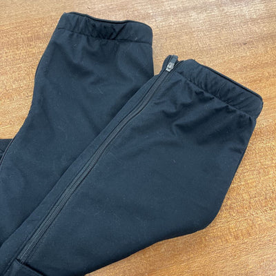 Craft - Kids' Warm Pants with Calf Zips - MSRP $90: Black-children-146/152