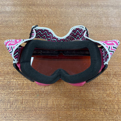 Kids' Ski Goggles: Pink/Black-children-