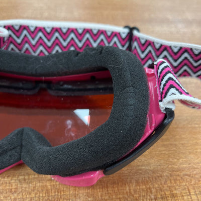 Kids' Ski Goggles: Pink/Black-children-