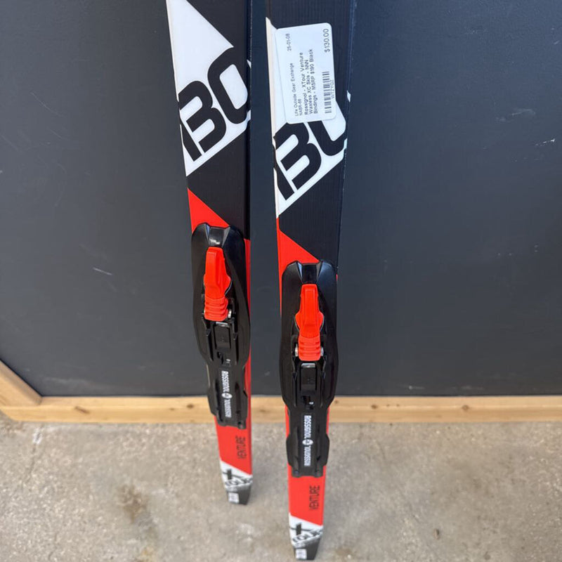 Rossignol - XTour Venture Waxless XC Skis - NNN Bindings - MSRP $190: Black Red --130 cm