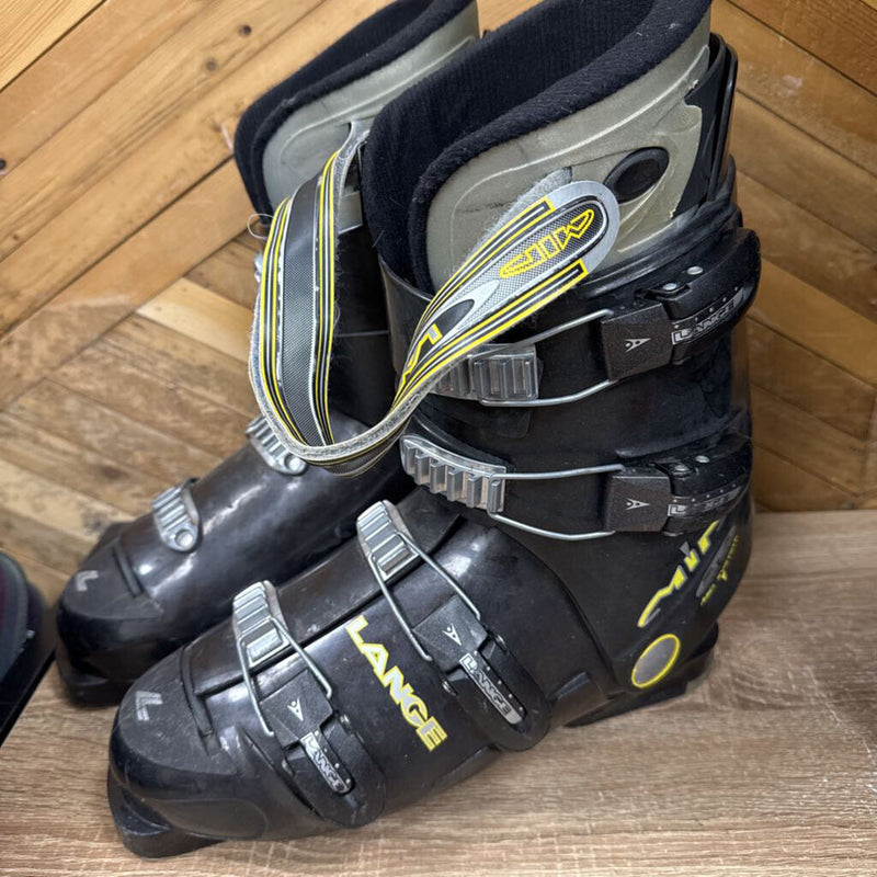 lange- mid system ski boot- MSRP $ : black -unisex-29.5