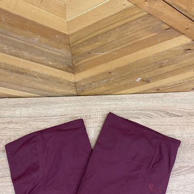 The North Face - Women's Insulated Ski Pants - MSRP $280: Burgundy-women-MD