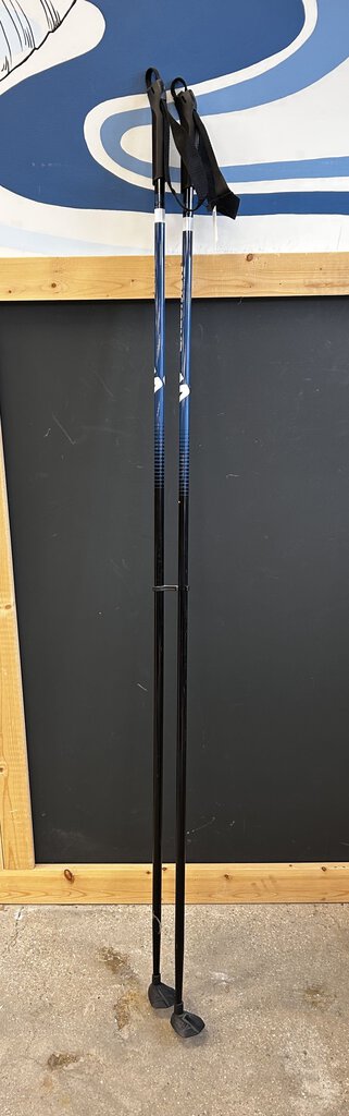 Salomon - Escape Aluminum XC Ski Poles - MSRP $49: Black/Blue--155cm