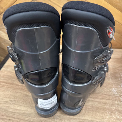 Rossignol- comp jr downhill ski boot- MSRP $160: Black Silver --22.0