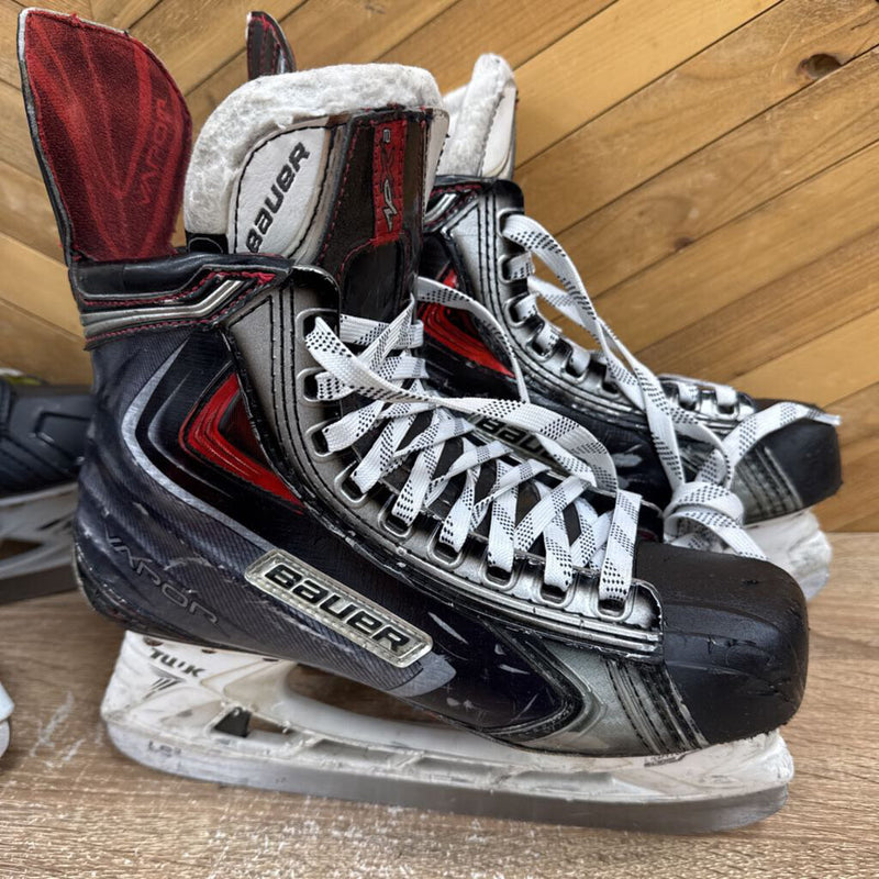 Bauer - Vapor Junior Hockey Skates : Black Grey -children-5