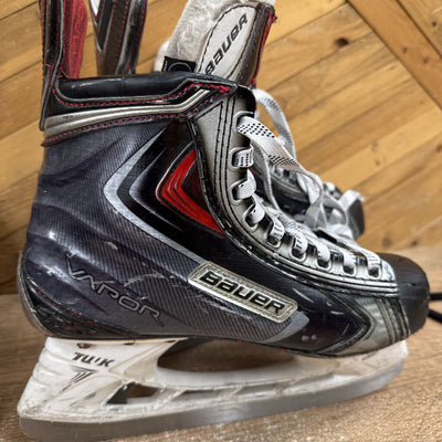 Bauer - Vapor Junior Hockey Skates : Black Grey -children-5