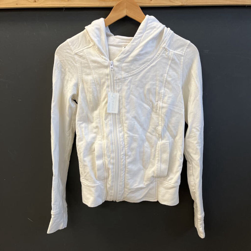The North Face - Women Full-Zip Hoodie: White -women-XS