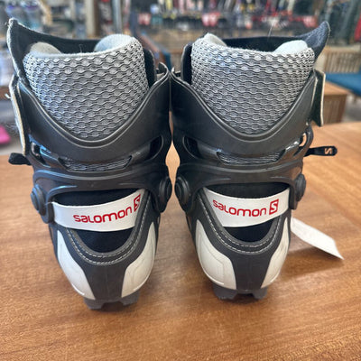 Salomon Vitane SNS Pilot Cross Country Skate Ski Boots - MSRP $440: White grey -unisex-39