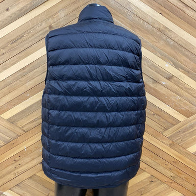 Eddie Bauer - Men's Premium Down 650 Fill Puffer Vest - MSRP $129: Black-men-LG