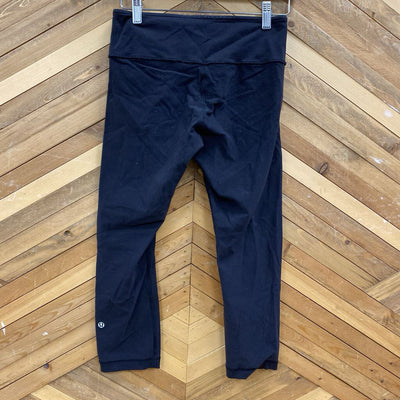 Lululemon - Women's Capri Leggings: Black-women-SM