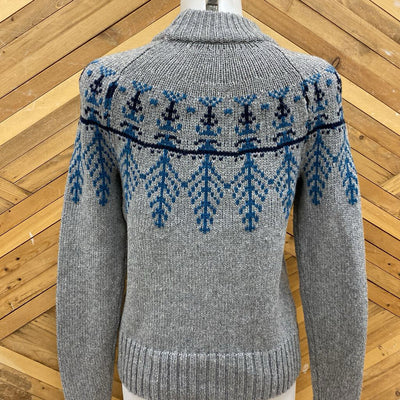 Tentree - Women's Knit Sweater - MSRP $: Grey/Blue/Black-women-XS