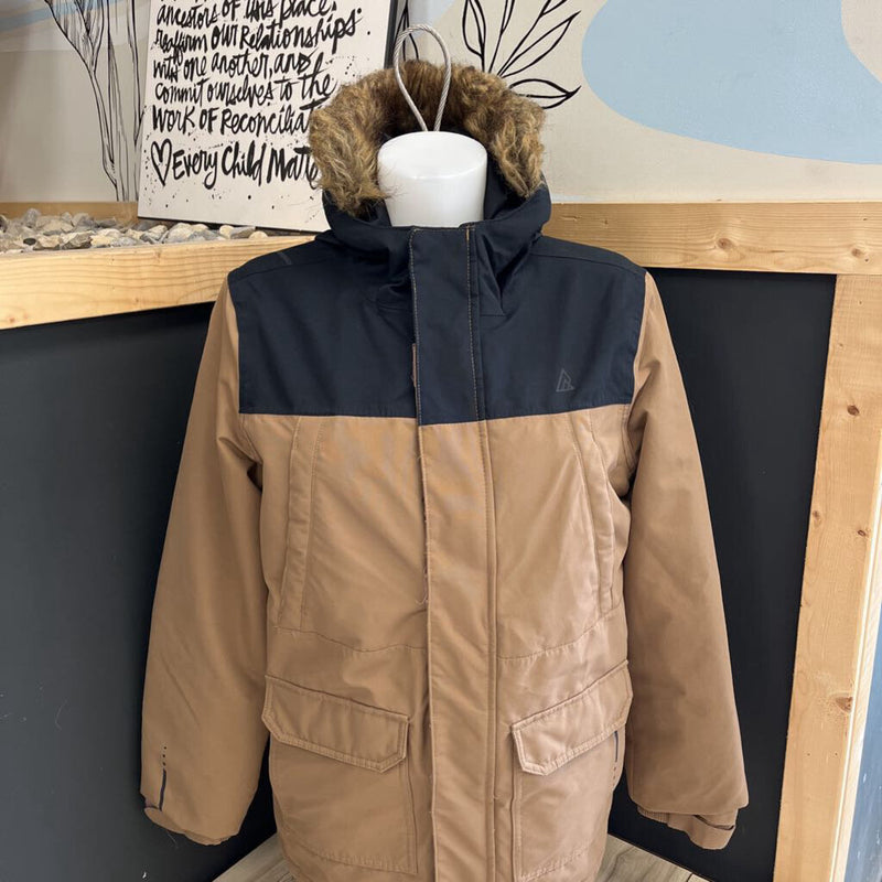 Ripzone - Insulated Youth Parka - MSRP $130: Brown -children-XL Y
