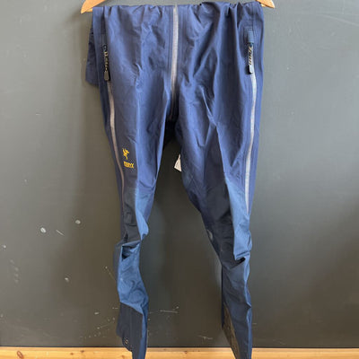 Arc'teryx - Women's GTX Bibbed Shell Ski Pants: Navy/Gold-women-MD