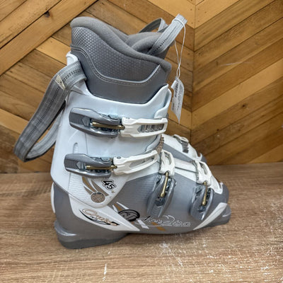 Nordica - Cruise NFS 45 Women's Downhill Ski Boots - MSRP comp $230: Silver/White/Gold-women-26/26.5