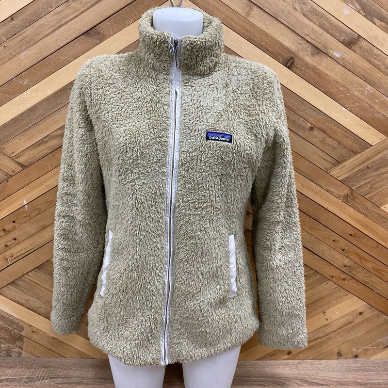 Patagonia - Los Gatos Full Zip Fleece - MSRP $189: Beige -unisex-MD