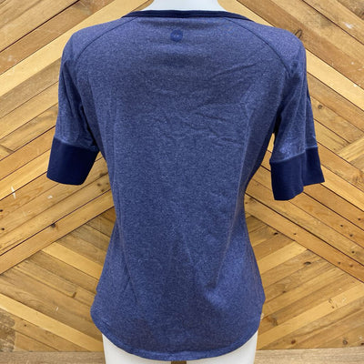 Marmot- s/s women's shirt - MSRP $30 : Blue -women-MD