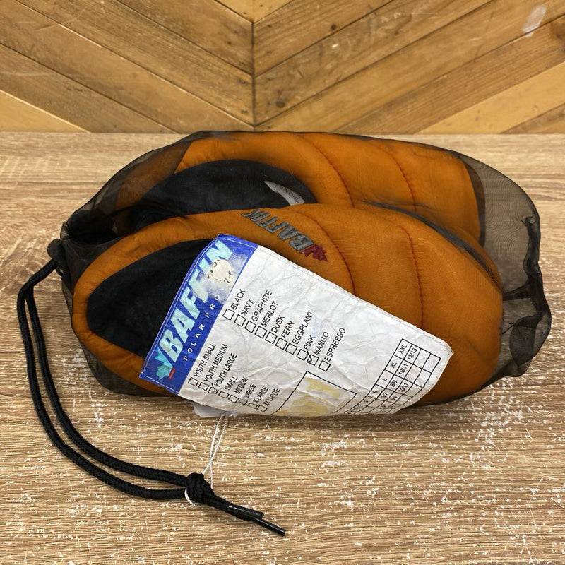 Baffin - Crush Slippers - MSRP $70 : Orange -women-LG Y