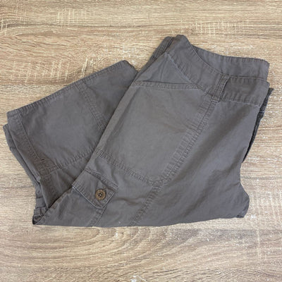 Patagonia - Women's Super Cali Long Shorts - MSRP $90: Grey-Brown-women-10