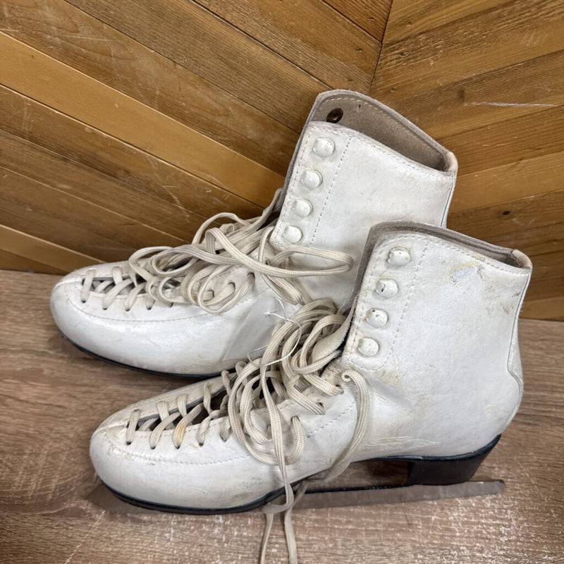 Figuire Skates - Adult : White-women-10