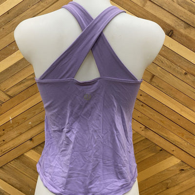 Lululemon - Tank Top cross back : Purple-women-SM