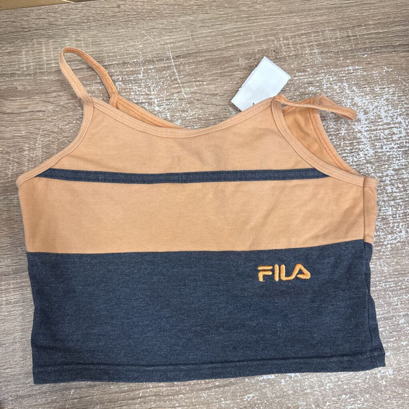 Fila - Cropped Tank : grey peach-women-SM