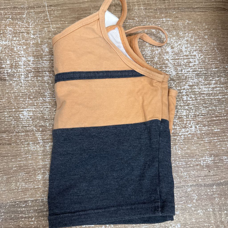 Fila - Cropped Tank : grey peach-women-SM